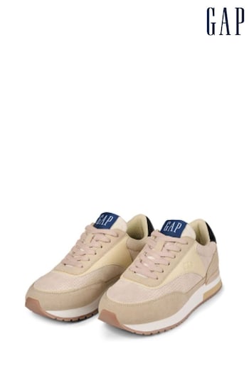 Gap Neutral New York Low Top Trainers (Q43483) | £65