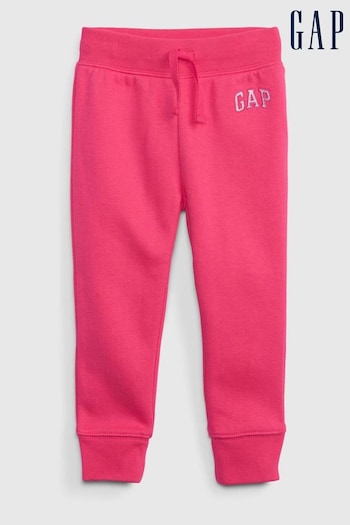 Gap Pink Arch Logo Pull On Joggers (12mths-5yrs) (Q43562) | £15