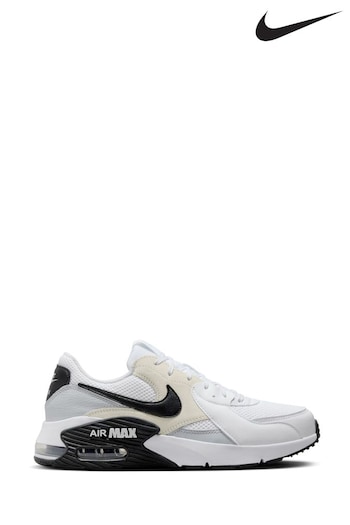 Nike oatmeal White Air Max Excee Trainers (Q43605) | £110