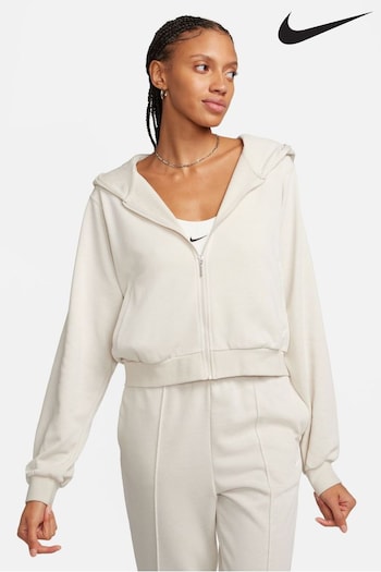 Nike fetti Neutral Loose Full-Zip Chill French Terry Hoodie (Q43692) | £65