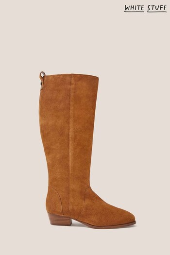 White Stuff Willow Suede Knee High Boots (Q43712) | £110