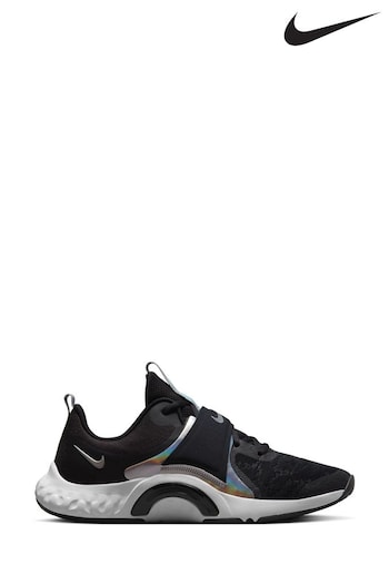 Nike Black/Grey Renew In Season TR 12 Premium Training Shoes (Q43830) | £75