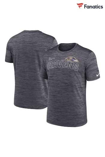 Fanatics Grey Baltimore Ravens Velocity Arch T-Shirt (Q44588) | £30