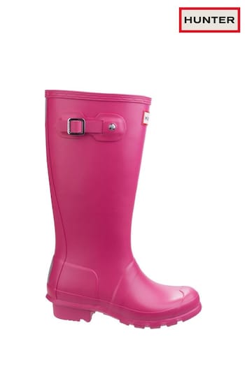 Hunter Pink Original Wellington mtmpolw2 Boots (Q44708) | £55