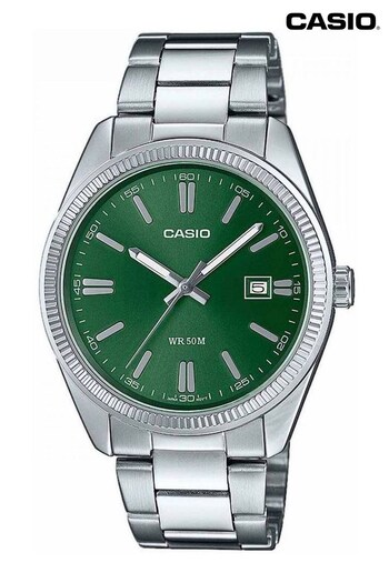 Casio Silver Tone MTP Vintage Watch (Q44900) | £45