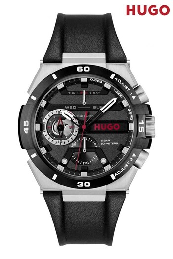 HUGO Gents #WILD Casual Black Watch (Q44916) | £199