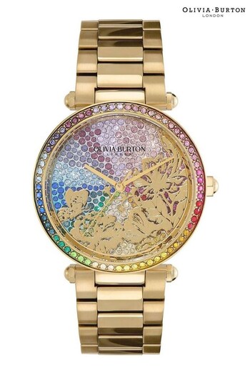 Olivia Burton Ladies Gold Tone Kaleido Bloom Watch (Q44920) | £249