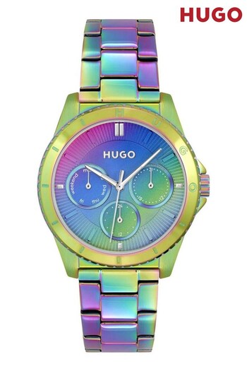 HUGO Ladies #Dance Casual White Watch (Q44947) | £239