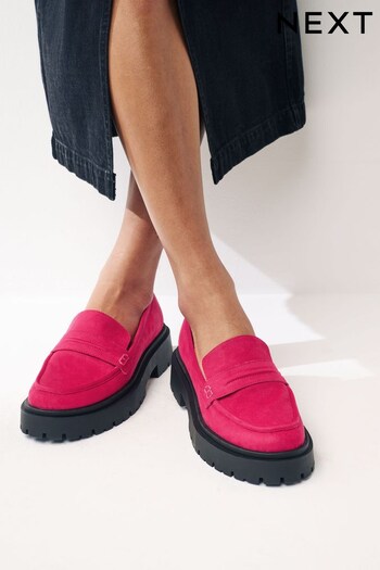 Pink Forever Comfort® Chunky Loafers (Q45312) | £36