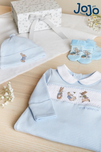 Peter Rabbit Blue Peter Rabbit Baby Gift Set (Q45463) | £38