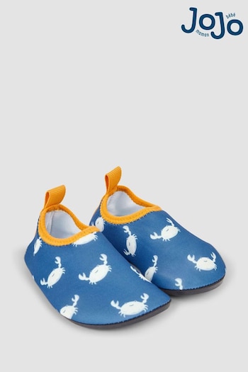 JoJo Maman Bébé Blue Crab Anti-Slip Swim Shoes selling (Q45493) | £10