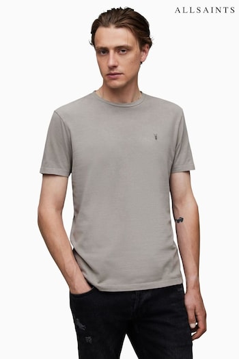 AllSaints Ossage Short Sleeve Crew Nude T-Shirt (Q45654) | £35
