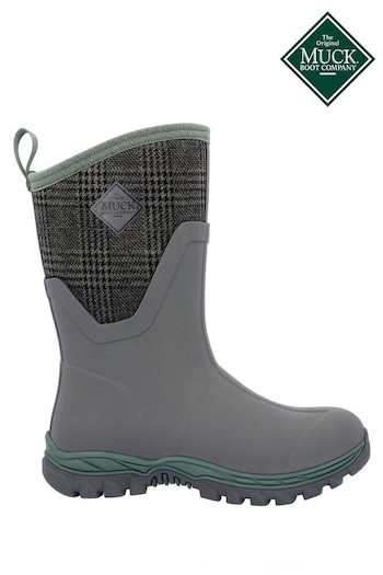 Muck Boots Grey Arctic Sport II Mid Boots (Q45737) | £123