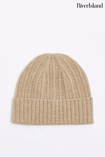 River Island Brown Beanie Hat (Q45840) | £25