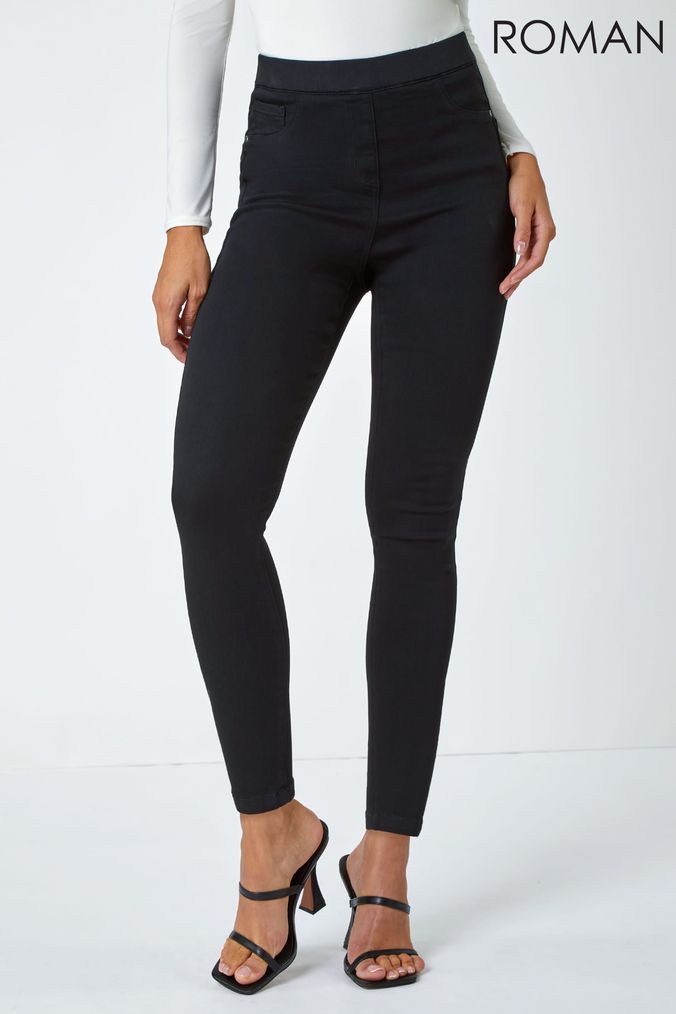 Buy Women s Black Skinny Jeans Online Next UK