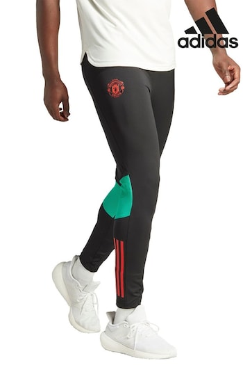 adidas Black Manchester United Pro Training Joggers (Q46178) | £75