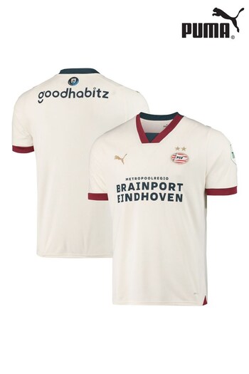 Puma White PSV Eindhoven Away Shirt 2023-24 (Q46207) | £75