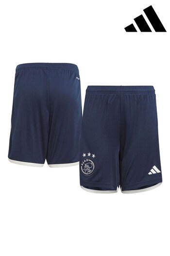 adidas Blue Ajax Away Shorts 2023-24 (Q46225) | £38