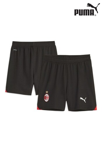 Puma Black AC Milan Puma Home Shorts 2023-24 (Q46228) | £25