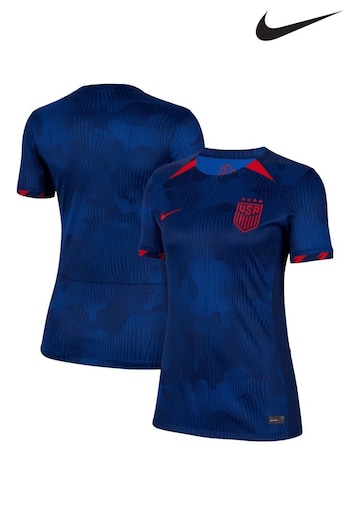Nike Blue USA Away Stadium Shirt (Q46287) | £80