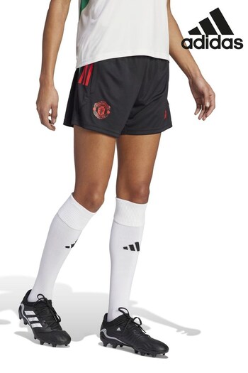 adidas Black Manchester United adidas Training Shorts (Q46291) | £38