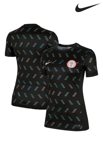 Nike Black Nigeria Away Stadium Shirt (Q46315) | £80