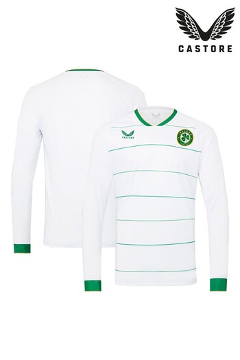 Castore Republic of Ireland Away Pro White Shirt (Q46326) | £90