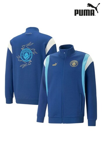 Puma Blue Manchester City CNY Track Jacket (Q46592) | £70