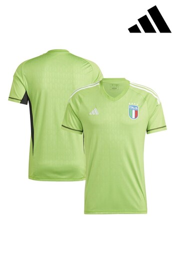 adidas Green Italy Goalkeeper Shirt (Q46600) | £70