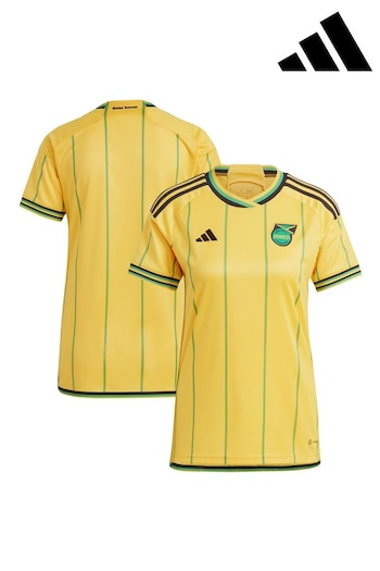 adidas Yellow Jamaica sportivo Shirt (Q46629) | £70