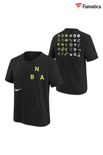 Fanatics NBA NBA Team 31 Essential Black T-Shirt (Q46696) | £26