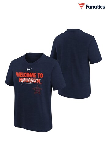 Fanatics Blue Houston Astros Home Spin T-Shirt (Q46749) | £28