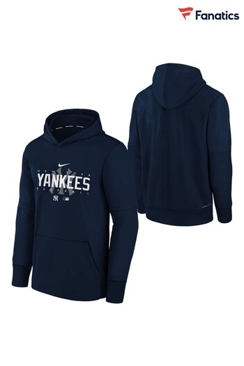 Fanatics Blue New York Yankees  Authentic Pre Game Hoodie (Q46830) | £56