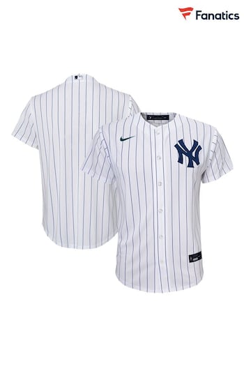 Fanatics New York Yankees Official Replica Home White Shirt (Q46836) | £48