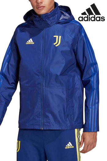 adidas Blue Juventus European Training Storm Jacket (Q46839) | £130