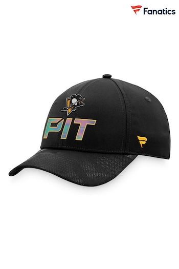 Fanatics Pittsburgh Penguins Authentic Pro Locker Room Structured Adjustable Black Cap (Q46848) | £25