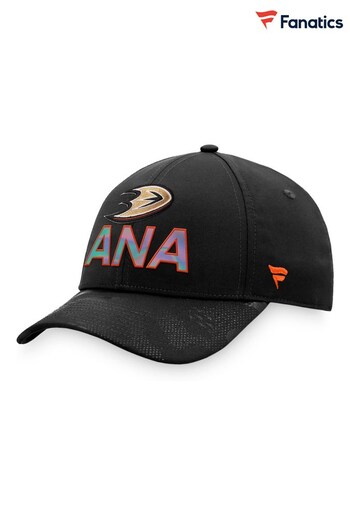 Fanatics Anaheim Ducks Authentic Pro Locker Room Structured Adjustable Black Cap (Q46851) | £25