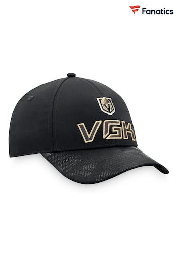 Fanatics Vegas Golden Knights Authentic Pro Locker Room Structured Adjustable Black Cap (Q46853) | £25