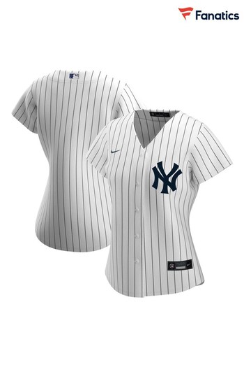 Fanatics New York Yankees Official Replica Home White Jersey (Q46864) | £95