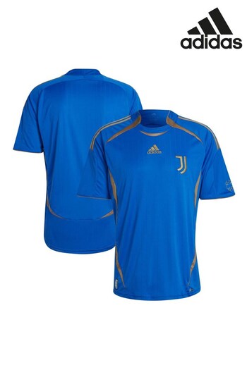adidas Blue Juventus Teamgeist Jersey (Q46938) | £63
