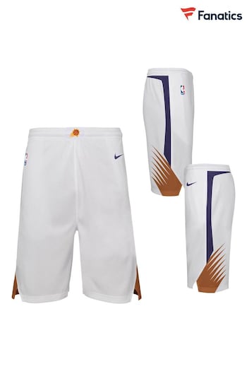 Fanatics Phoenix Suns Association Swingman White Shorts (Q46988) | £36
