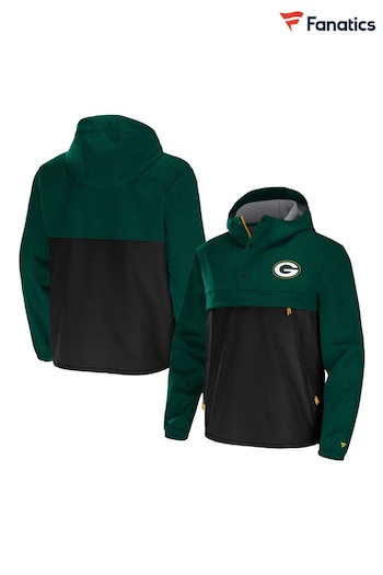 Fanatics NFL Green Bay Packers Midweight Overhead Jacket (Q47187) | £85