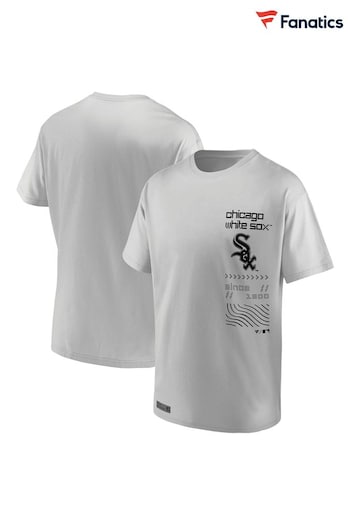 Fanatics Grey Chicago Sox Future Digitial Styled T-Shirt (Q47200) | £30