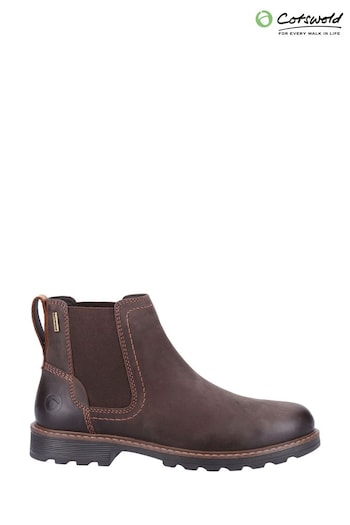 Cotswolds Nibley Brown Boots Hellgr (Q47218) | £84