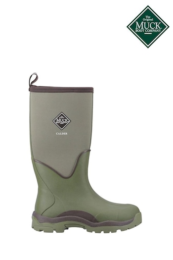 Muck Boots Green Calder Wellies (Q47268) | £115