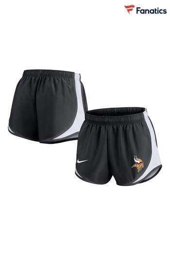 Fanatics NFL Minnesota Vikings Tempo Black Shorts Set (Q47916) | £35