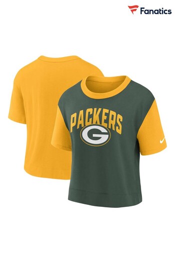 Fanatics NFL Green Bay Packers High Hip Fashion Top (Q48000) | £28