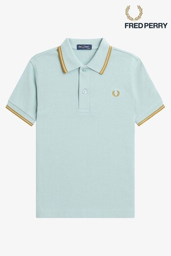 Fred Perry Kids Twin Tipped Polo Tall Shirt (Q48099) | £45
