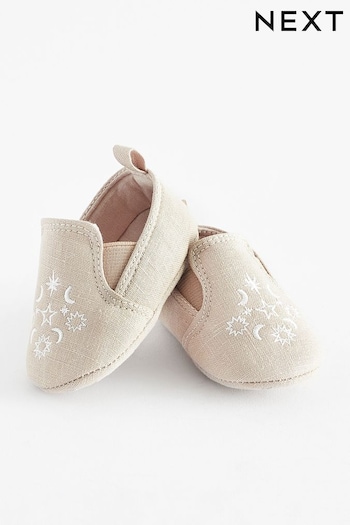 Stone Occasion Courtney Shoes (0-2mths) (Q48193) | £8