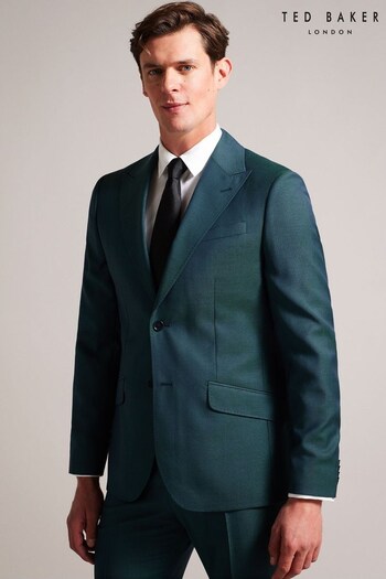Ted Baker Blue Wool Tonic Suit Jacket (Q48267) | £295